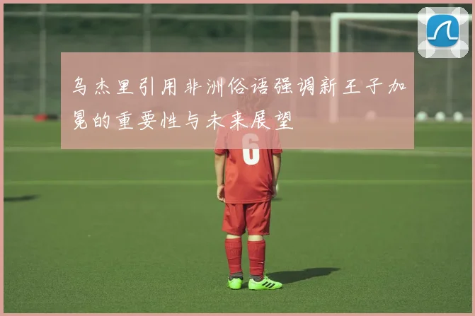 乌杰里引用非洲俗语强调新王子加冕的重要性与未来展望